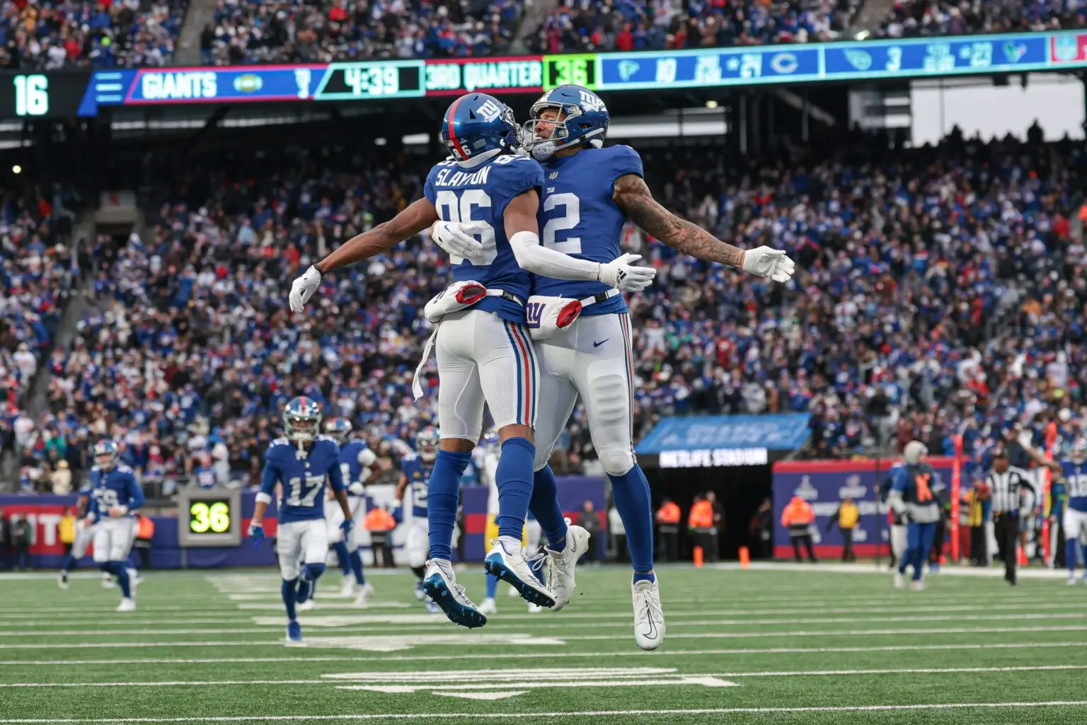 New York Giants trade Wide receiver in exchange  for cash